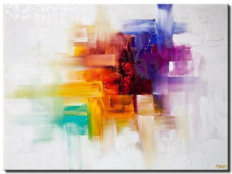 Painting For Sale Canvas Print Of Colorful Contemporary