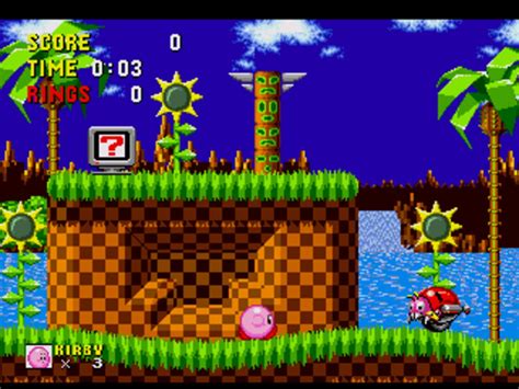 Kirby In Sonic The Hedgehog Indienova Gamedb 游戏库