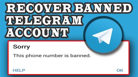 How To Recover Banned Telegram Account Appeal For Banned Telegram
