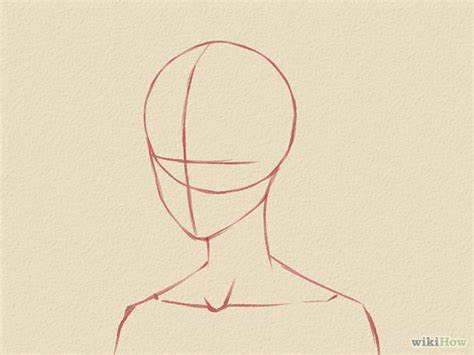 This tutorial illustrates how to draw an anime and manga male characters head and face from the front and side views step by step. How to Draw a Manga Face (Male) | Anime face shapes, Anime ...