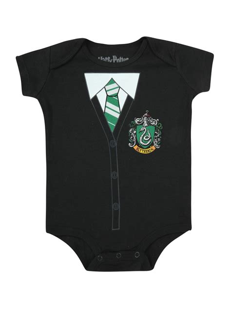 Harry Potter Slytherin Baby Bodysuit Hot Topic Baby Boy Clothes