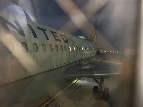 Retrofitted A319 with new United Next interior ready for service