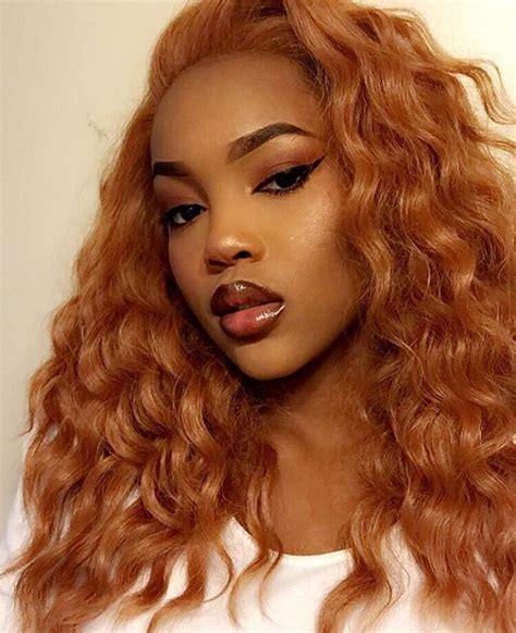 Copper Burnt Orange Hair Color African American Best
