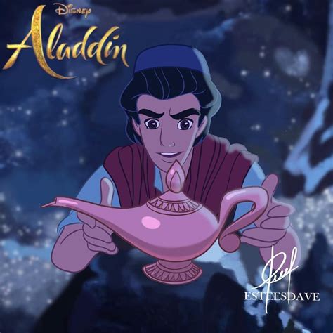 Aladdin And The Magic Lamp From Disney S Live Action Movie Aladdin