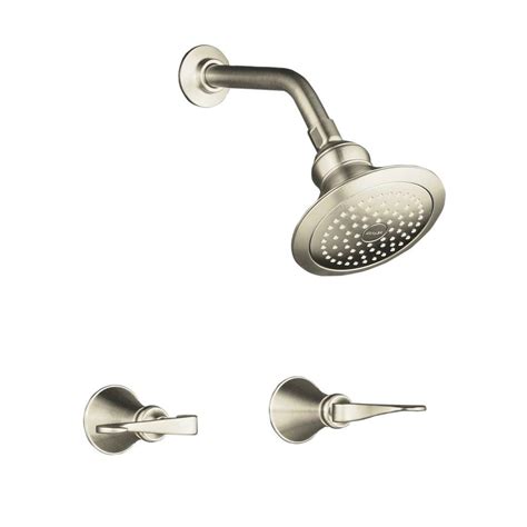 Devonshire widespread bathroom sink faucet. KOHLER Revival 2-Handle 1-Spray Shower Faucet with ...