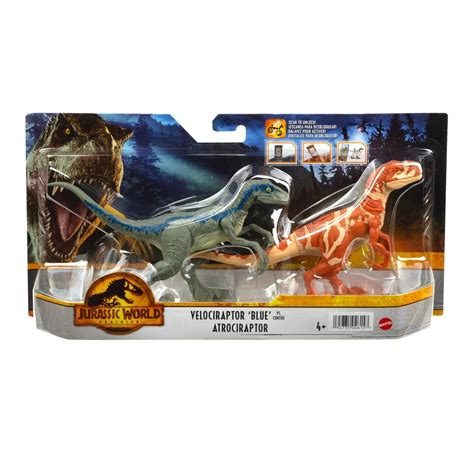 Jurassic World Dominion Edmontosaurus Pyroraptor Atrociraptor