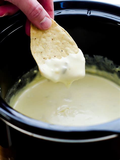 Easy Crock Pot Queso Blanco Dip Recipe Cucinadeyung