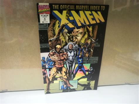 L4 Marvel Comic The Official Marvel Index To X Men Issue 4 July 1994