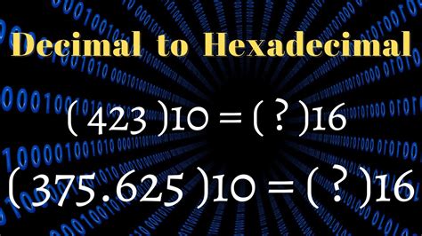 Conversion Of Decimal Number System To Hexadecimal Number System