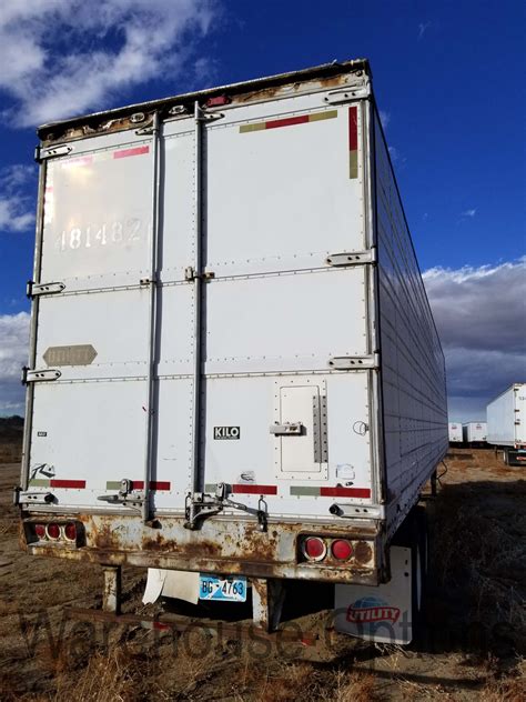 Sold 48 Foot 1986 Utility Refer Semi Trailer 5000 • Warehouse