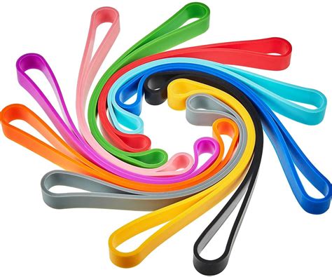 Silicone Rubber Bands Assorted Colored Rubber Bands Elastic Rubber