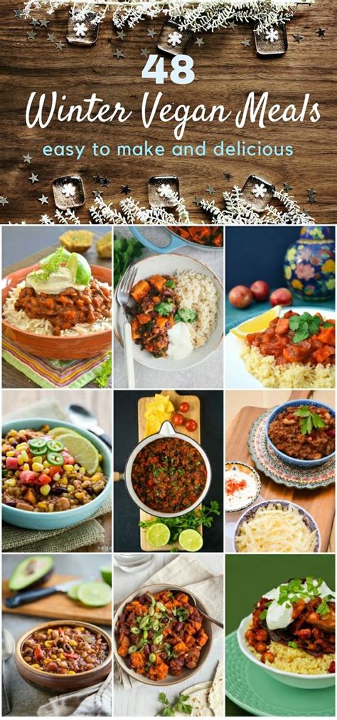 48 Easy Winter Vegan Meals Easy Cooking Recipes Delicious Vegan