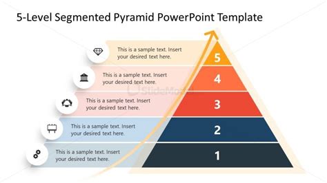 Level Segmented Pyramid Ppt Template Slidemodel