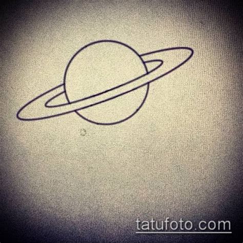 фото тату Сатурн Tattoo Saturn значение пример рисунка 014