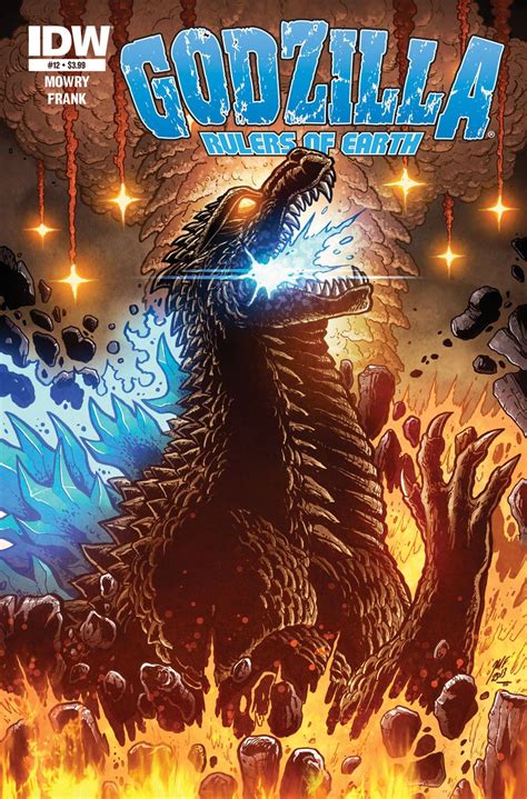 Godzilla Rulers Of Earth 12 Writer Chris Mowry Artist Matt Frank