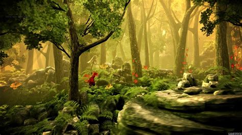Fairy Forest Wallpapers Top Free Fairy Forest Backgrounds