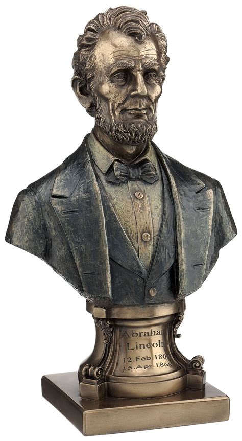 Abraham Lincoln Bust On Plinth Buddha Statue Statue Famous People
