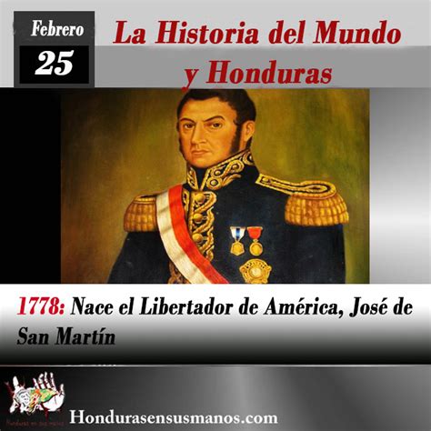 Nace El Libertador De América José De San Martín Mickyandoniehn