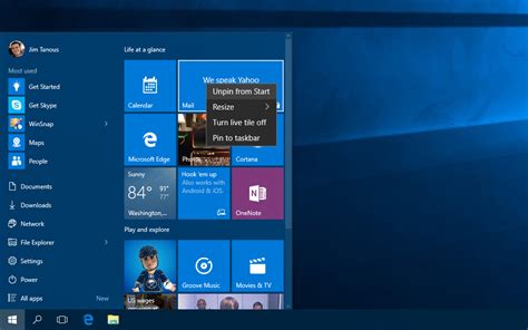 How To Remove Live Tiles And Get A Smaller Windows 10 Start Menu