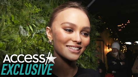 Watch Access Hollywood Interview Lily Rose Depp Breaks Down Her