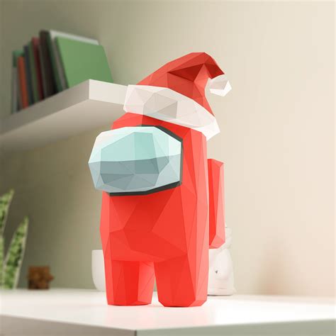 Among Us Papercraft Pdf Papercraft Among Us