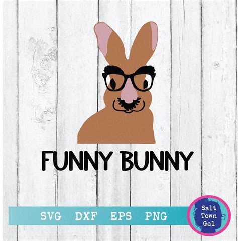 Funny Bunny Svg-Bunny Svg-Easter Svg File for Cricut-Silly | Etsy