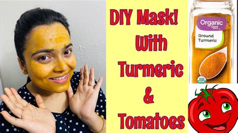 DIY Mask Apply Turmeric Tomato Face Pack For 15 Minutes To Reduce