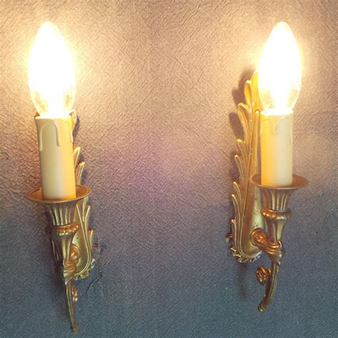 Wall Lights Sconces Superb Vintage French Bronze Classical Etsy