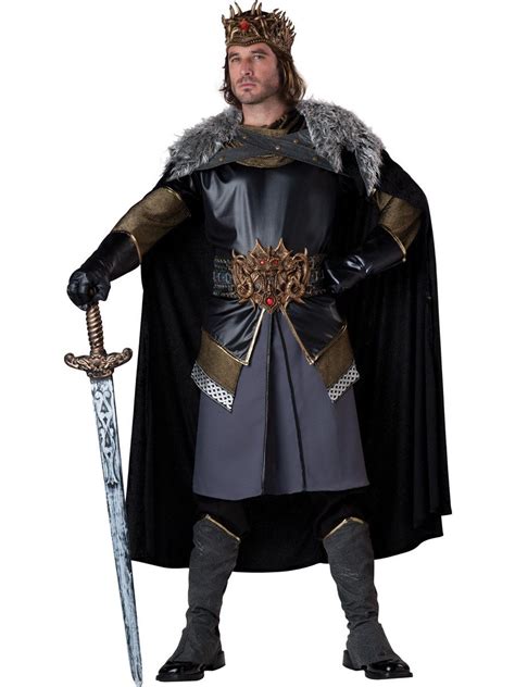 King Of The North Medieval Mens Costume For Hire Disguises Costumes