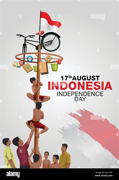 17th August Indonesia Independence Day Background Indonesia