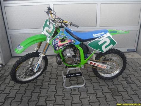 Any and all other warranties that differ from the official factory warranty. Stefan Everts Kawasaki KX 250 factory 1995 | Super bikes ...