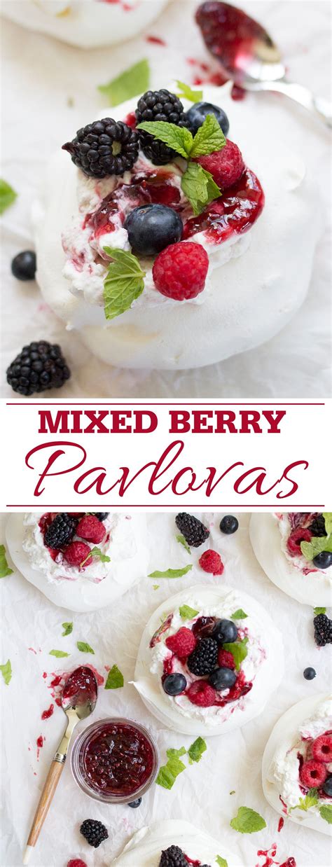 Whipping cream is an easy and elegant way to finish a dish or cozy recipe. Mixed berry pavlovas with freshly whipped cream, a swirl ...