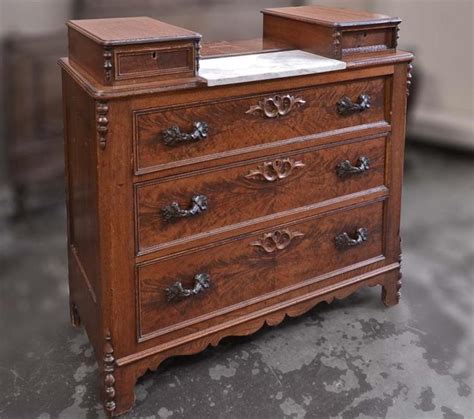 Sold Price Gentlemans Dresser Antique American Mahogany With Inset