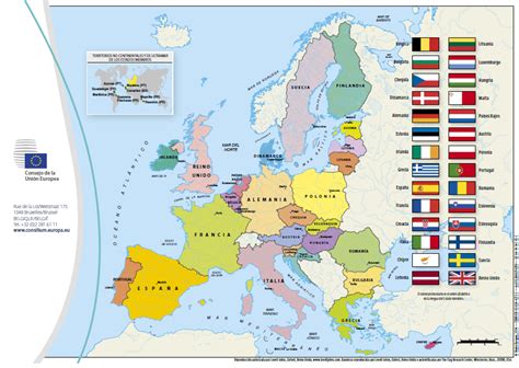 La Unió Europea Ue Geografia 3 Eso