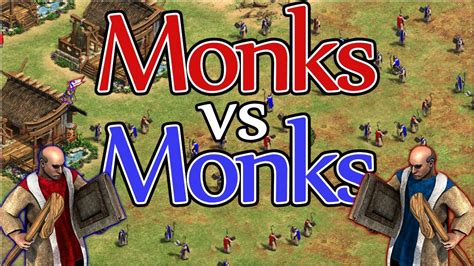 Monks Vs Monks Aoe2 Vululu War Youtube