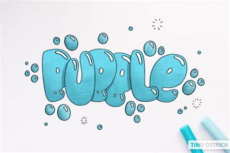 Bubble Lettering How To Draw Superbubbly Letters With Ease