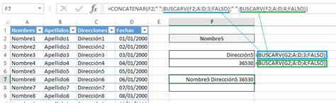 Concatenar En Excel Fácil Y Con Ejemplos Buscarv