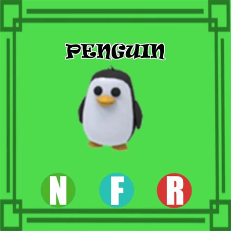 Penguin Neon Fly Ride Adopt Me