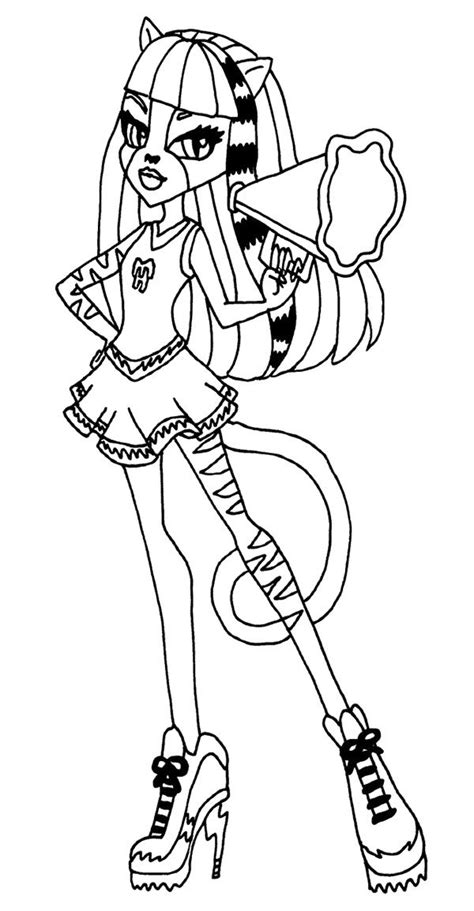 Here are the best coloring sheets for toddlers, preschoolers, older children, teens, and adults. Meowlody Monster High Coloring Page | Monster High ...