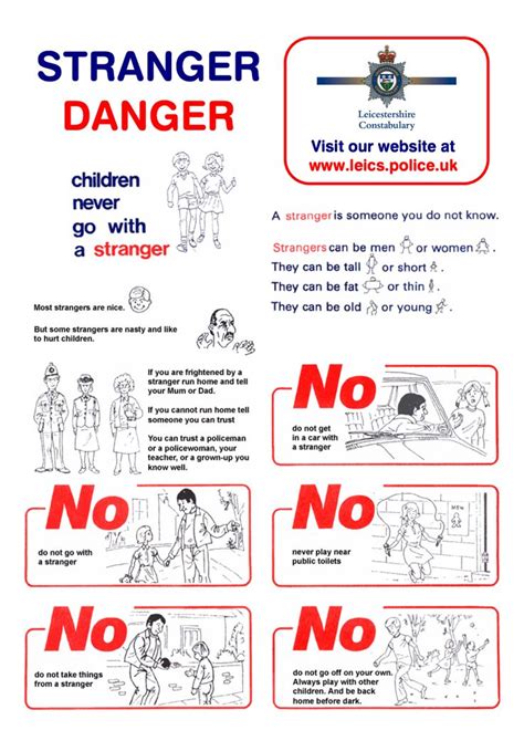 50 Best Safety Images On Pinterest Stranger Danger