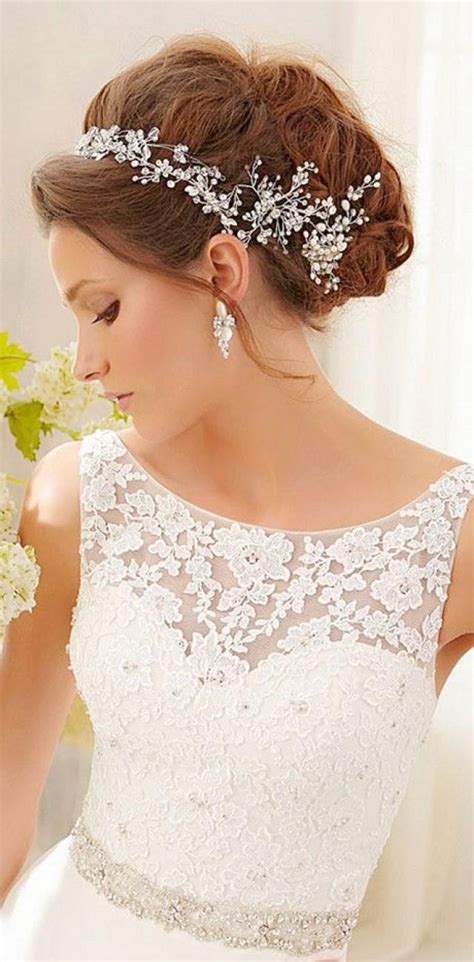 These days brides are flaunting different hairstyles and every hairstyle is prettier than other. Wedding Hairstyles - Elegant Wedding Hair Trends #2212591 - Weddbook