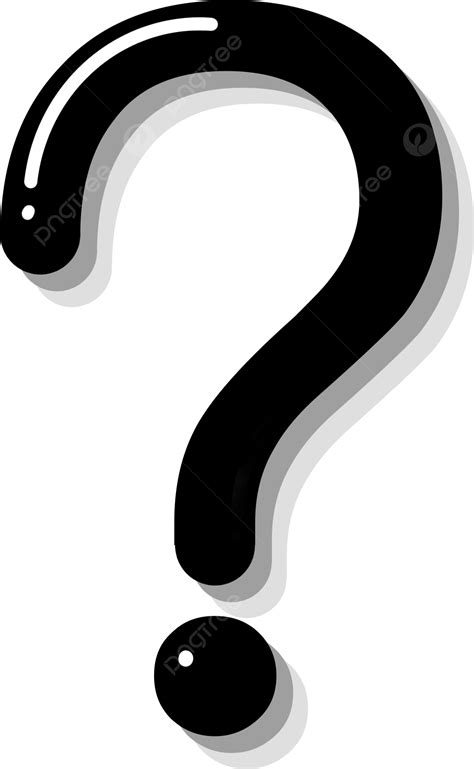 รูปสัญลักษณ์เครื่องหมายคำถามสีดำ Png เครื่องหมายคำถาม สัญลักษณ์