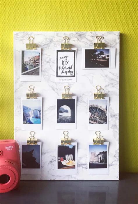 25 Creative Ways To Hang Photos Without Frames Tinytipshome