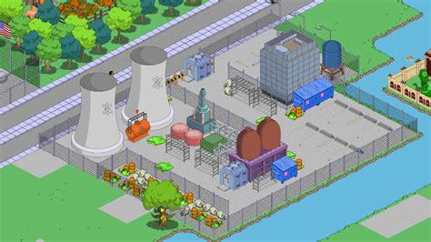 Centrale Nucleare Springfield Simpsons Springfield Tapped Out The Simpsons