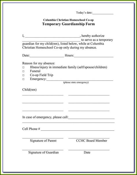 Texas Guardianship Forms For Minors Form Resume Examples Ygkzkb793p