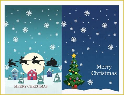 E Christmas Card Templates Free Of Christmas Notecards Christmas Spirit