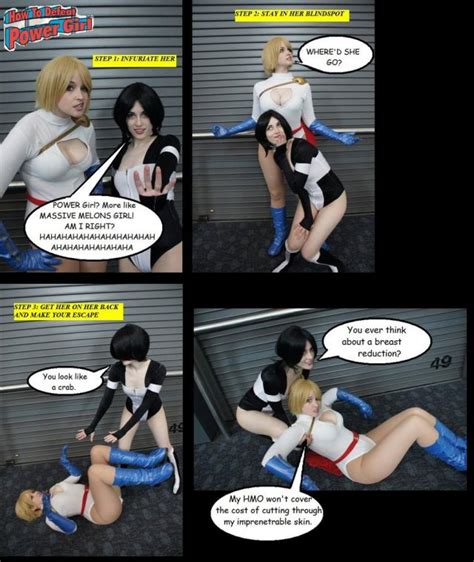 cosplay comic power girl and atlee lesbian porn luscious hentai manga and porn