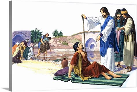 Jesus Heals Crippled Man Craft