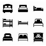 Bed Icon Clipart Zzz Breakfast Transparent Iconos