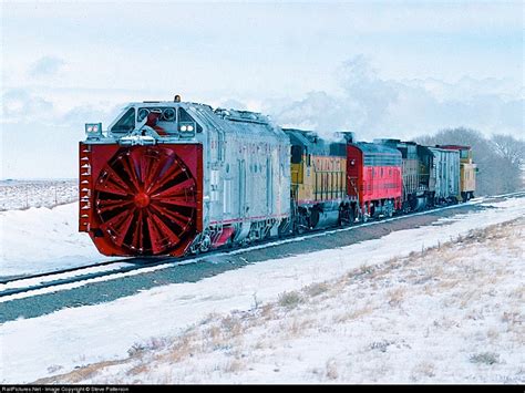 Union Pacific Rotary Snow Plows James Train Parts